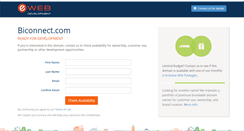 Desktop Screenshot of biconnect.com